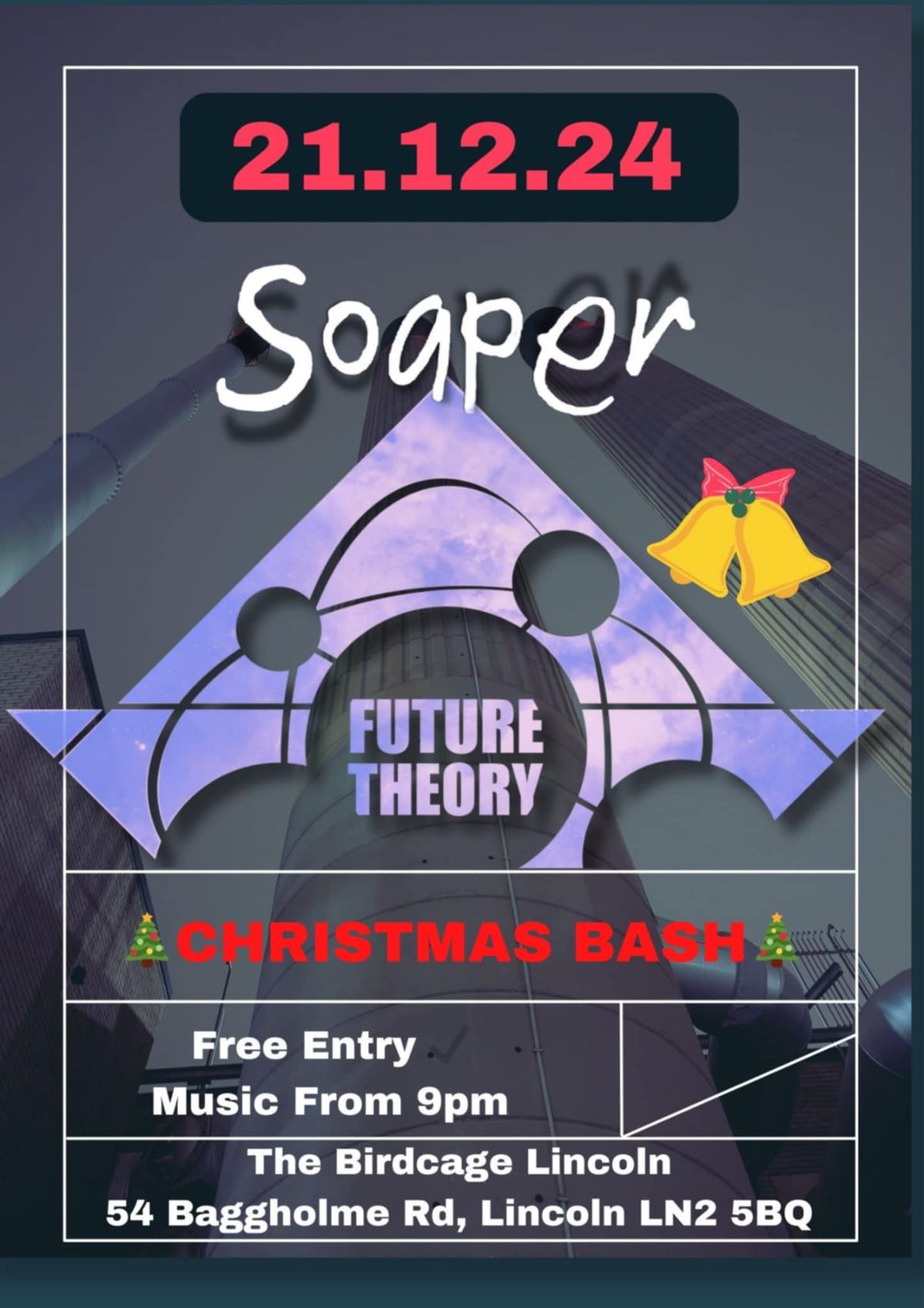 Future Theory and Soaper Xmas bash at The Birdcage