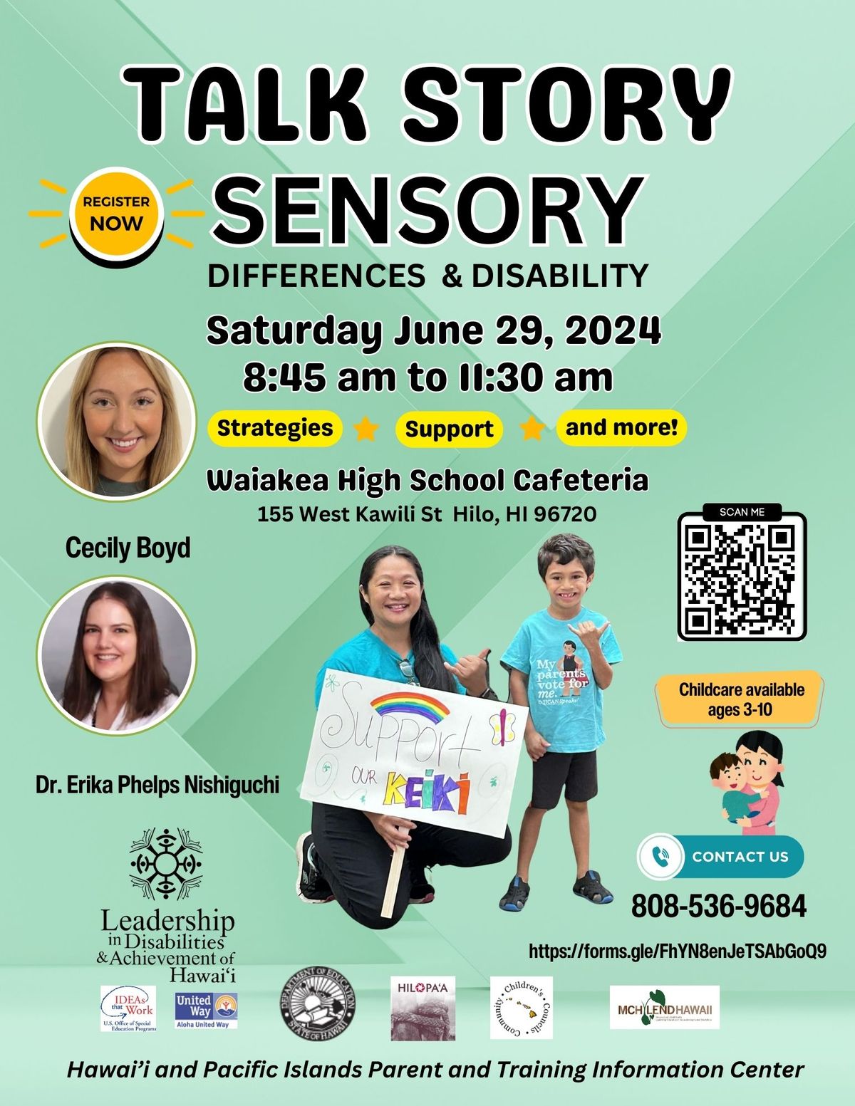 Talk Story- Sensory Differences & Disability