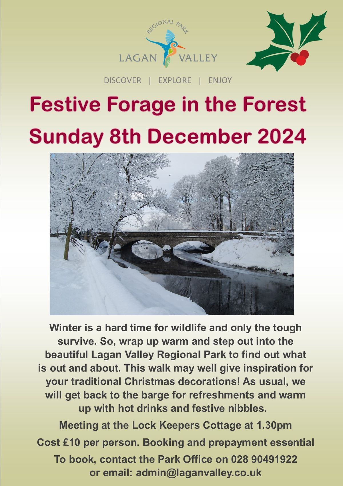 Festive Forage in the Forest