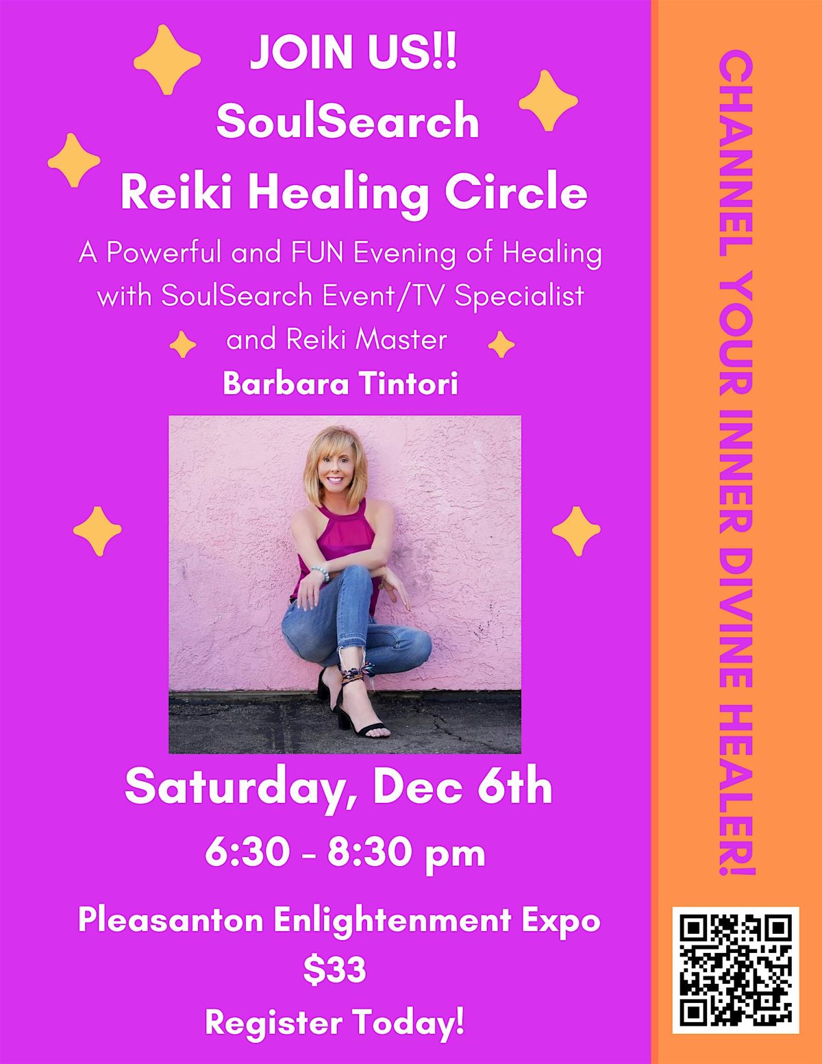Reiki Circle at Pleasanton SoulSearch Enlightenment Expo
