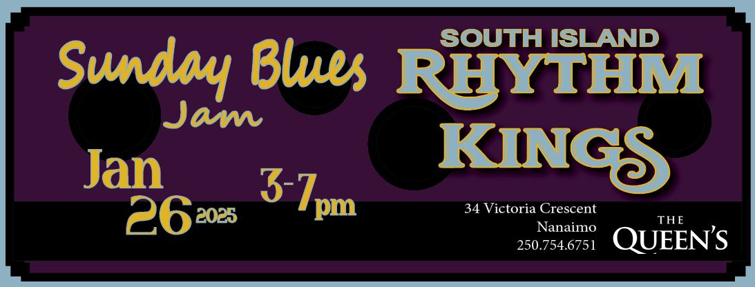 South Island Rhythm Kings at the Queens Sunday Blues Jam - Nanaimo