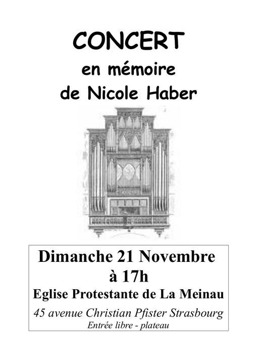 Concert Hommage \u00e0 Nicole Haber