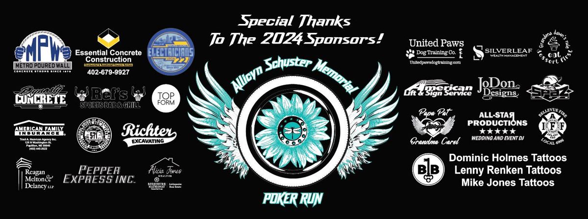 4th Annual Allicyn Schuster Memorial Poker Run