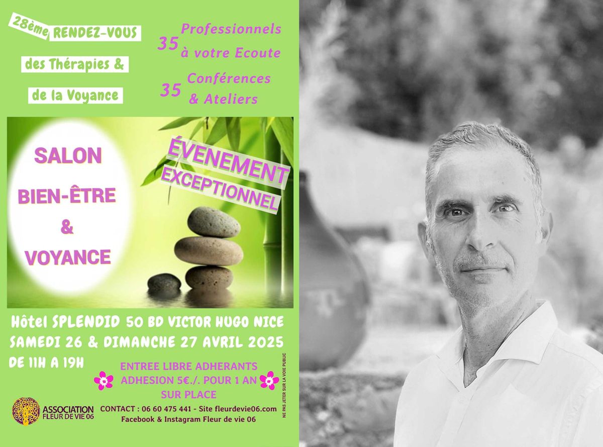 Salon Bien-\u00eatre et Voyance de Nice \/ Stand et conf\u00e9rences