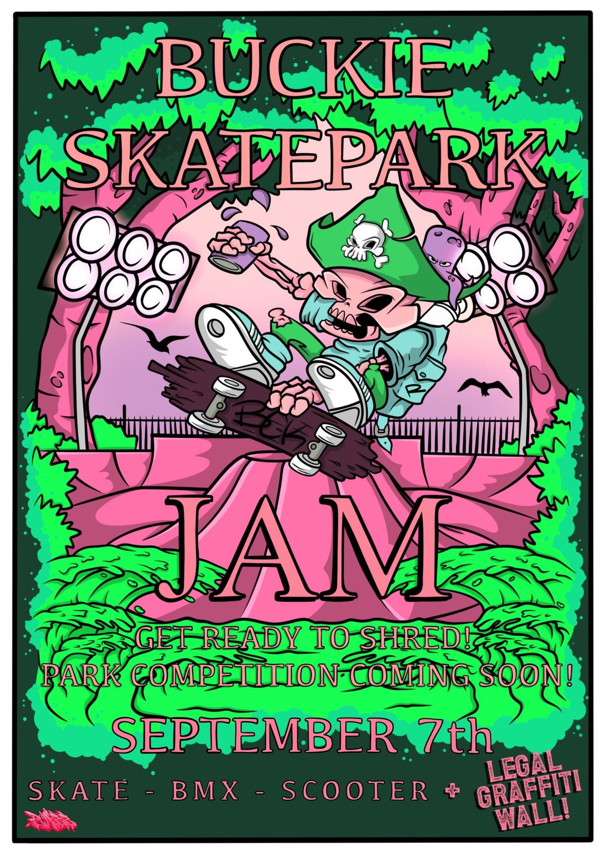 Buckie skatepark jam