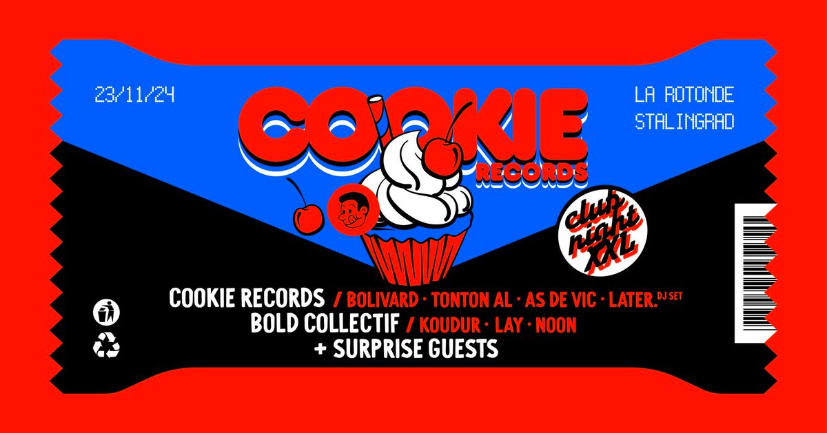 COOKIE RECORDS CLUB NIGHT XXL