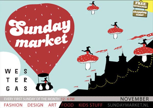 Sunday Market Westergas - november editie 