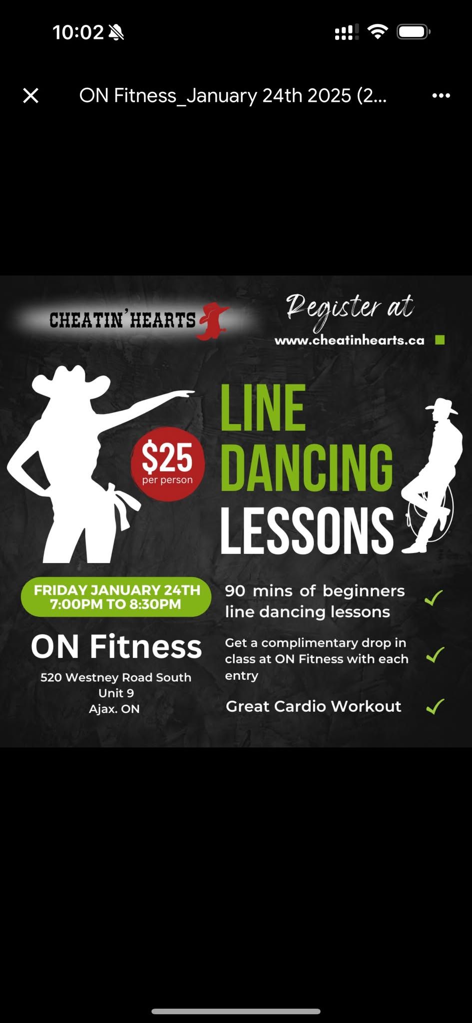 Country Line Dancing ? Ajax | Wiggle & WOD 