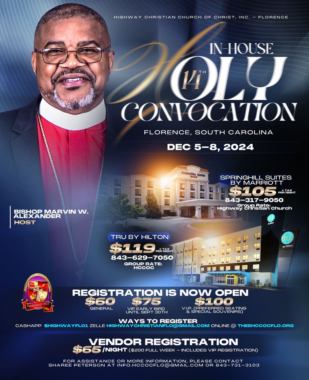 HCCOC IN-HOUSE HOLY CONVOCATION