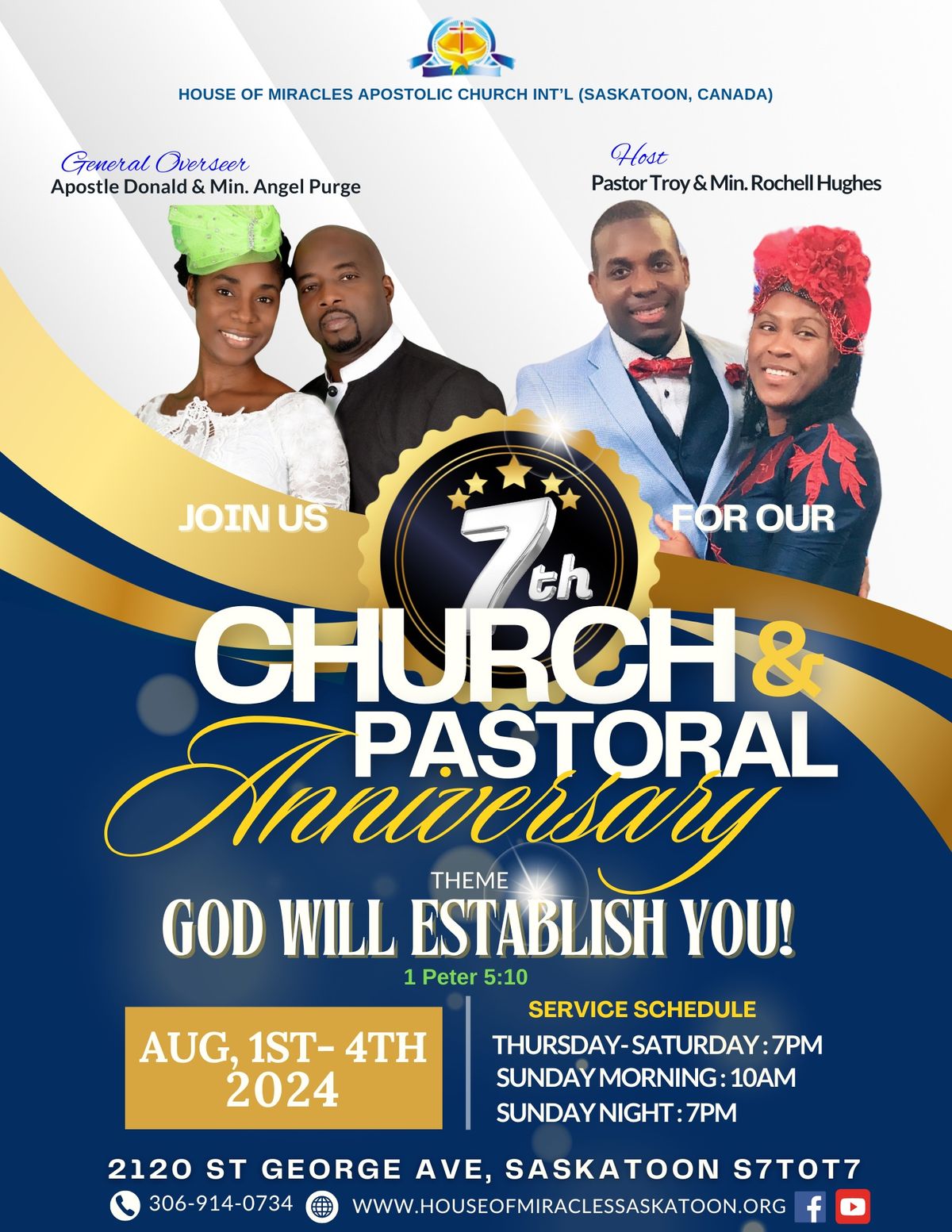 Church and Pastoral Anniversary Celebration