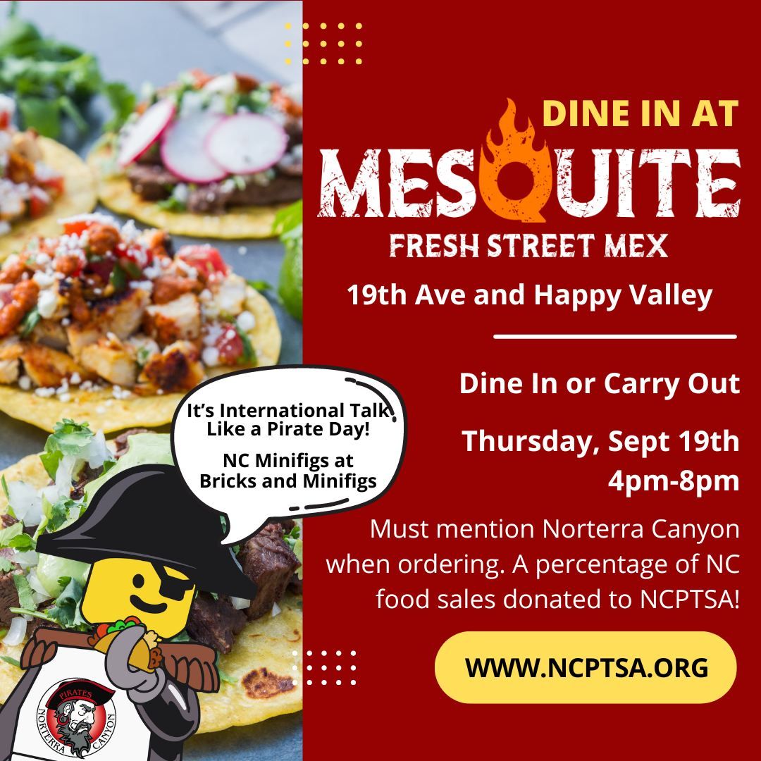 Dine In at Mesquite Tacos & Intl Talk Like a Pirate Day