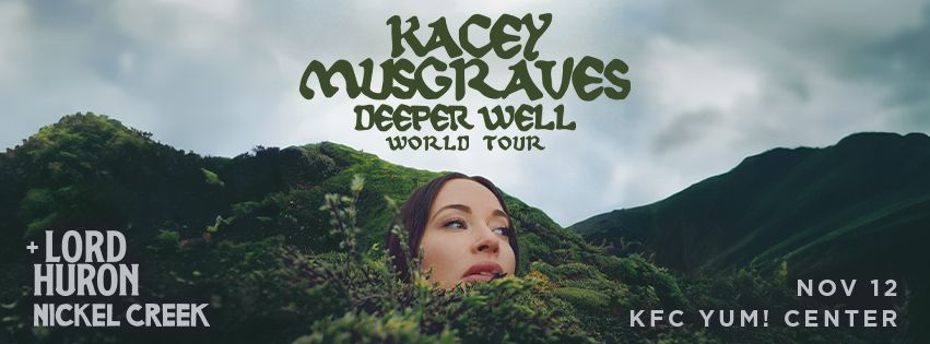 Kacey Musgraves - Deeper Well World Tour with Lord Huron & Nickel Creek