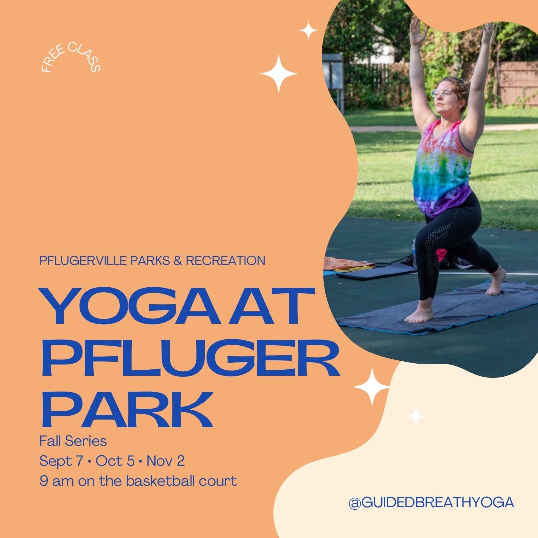 Yoga at Pfluger Park