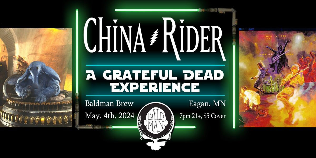 China Rider a Grateful Dead Experience at Bald Man Brewing Co