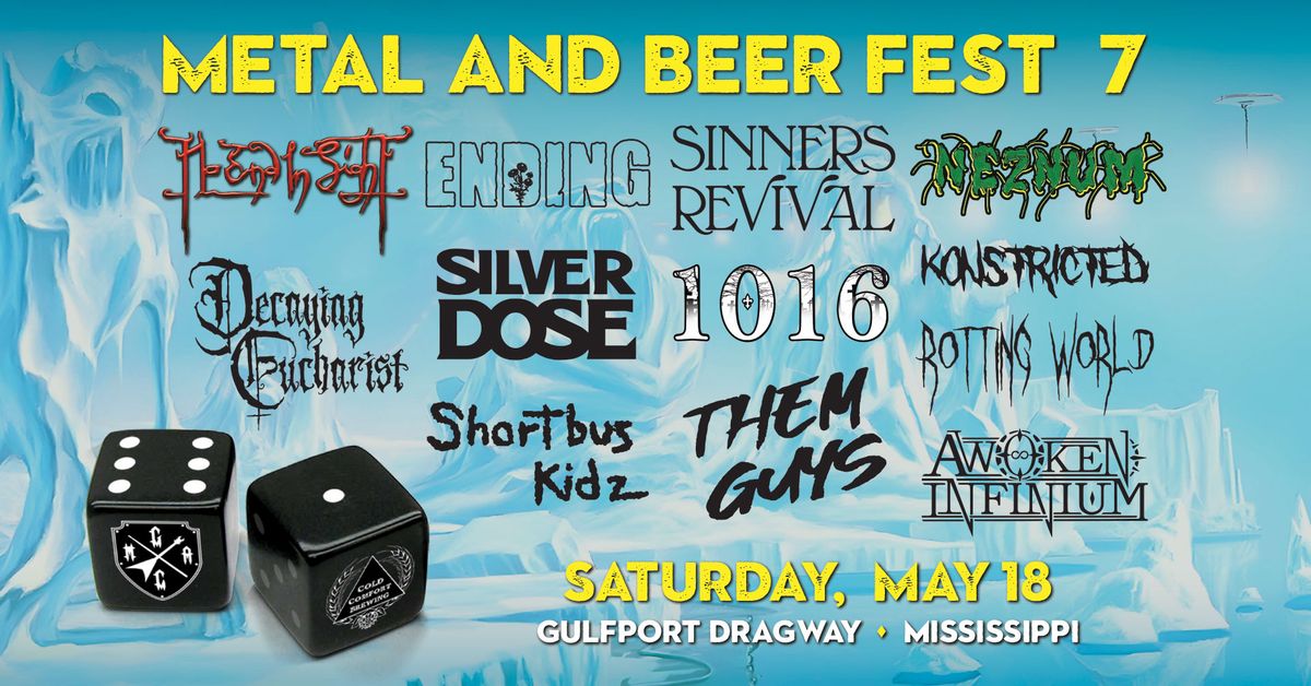 The 7th Annual GCMA & CCB Metal & Beer Fest