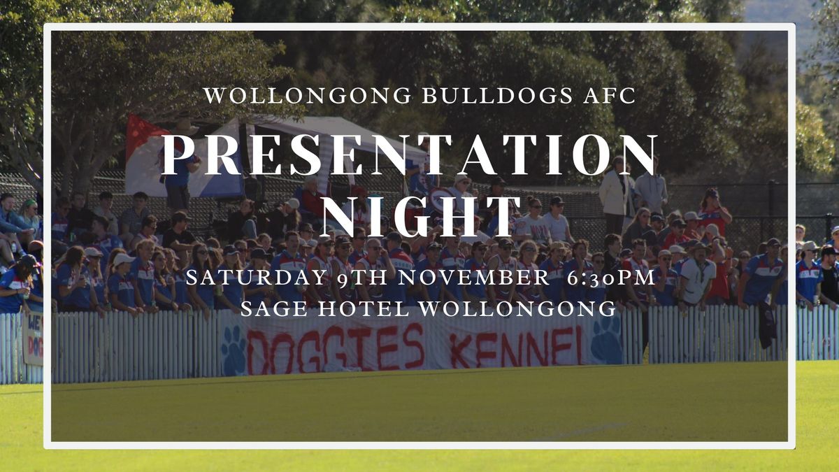 Wollongong Bulldogs Presentation Night