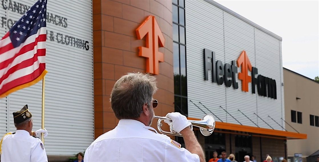 Fleet Farm Salutes Taps Across America  - Oshkosh, WI