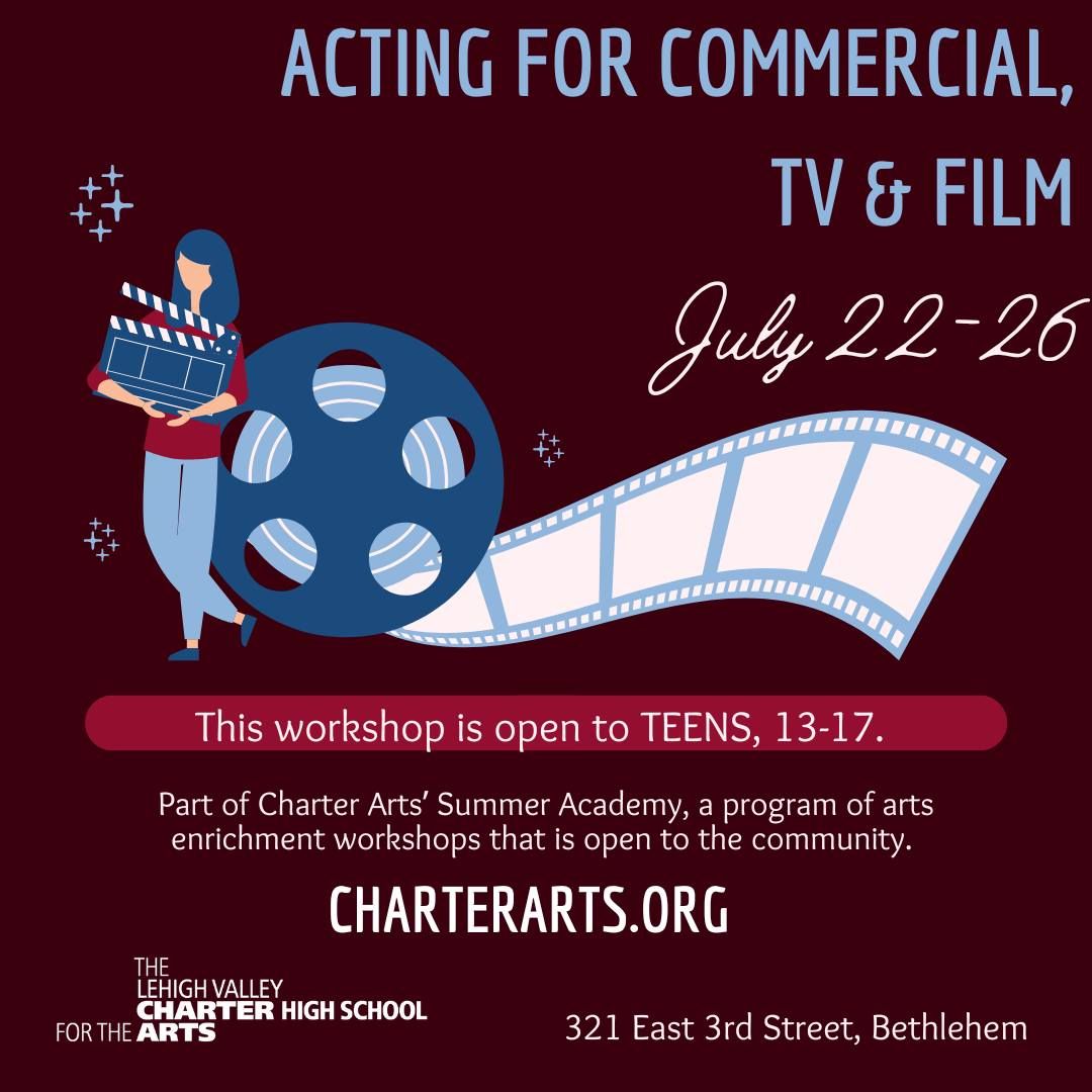 Teen Acting Workshop:  Acting for Commercial, TV & Film