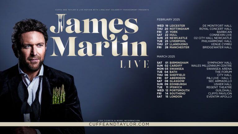 James Martin Live in Bath | 4 March 2025 at The Forum