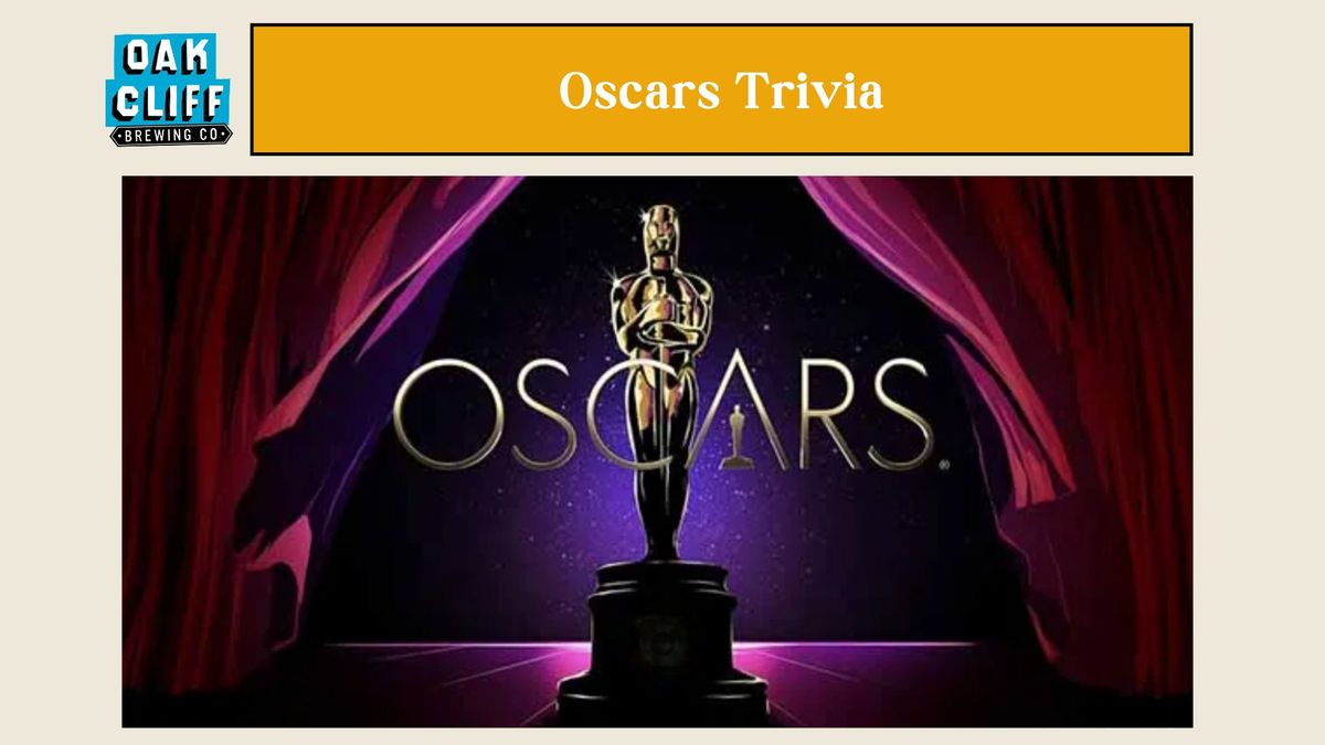 Oscars Trivia Night + 3 Smiths Pizza \ud83c\udfac