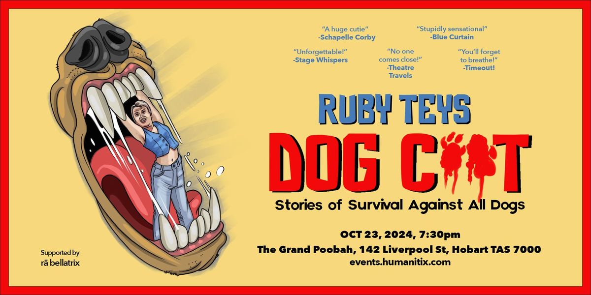 RUBY TEYS HOBART SHOW: DOG C**T