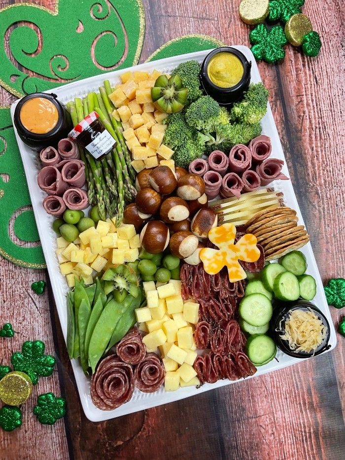 St. Patrick's Day Themed Charcuterie w\/Missy