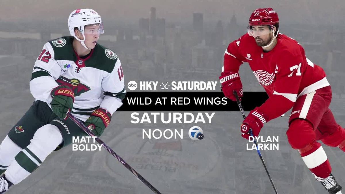 Detroit Red Wings vs. Minnesota Wild