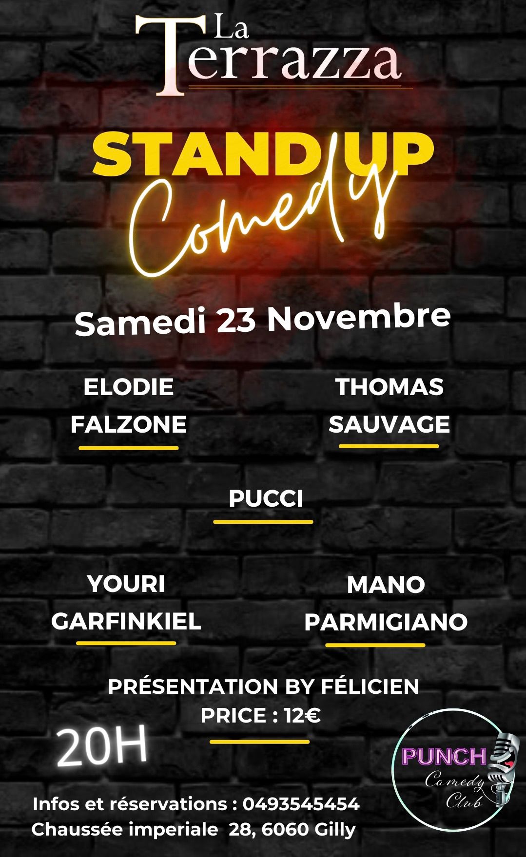 Punch Comedy Club By La Terrazza