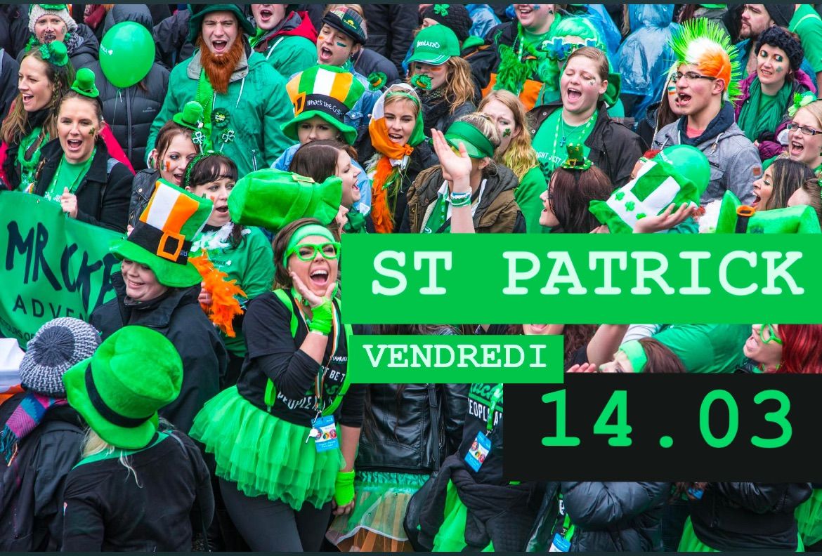 ST Patrick au Comptoir! 