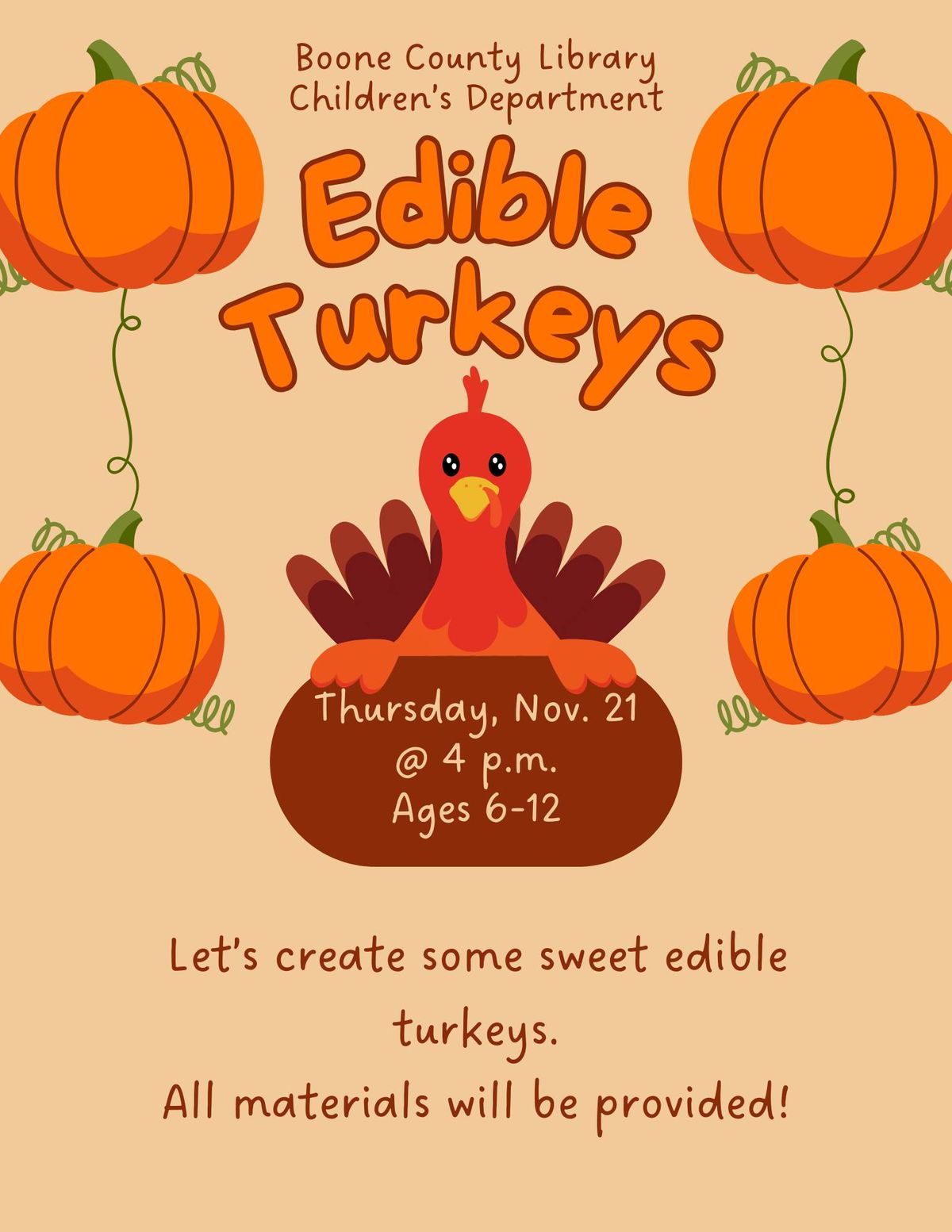 Edible Turkeys