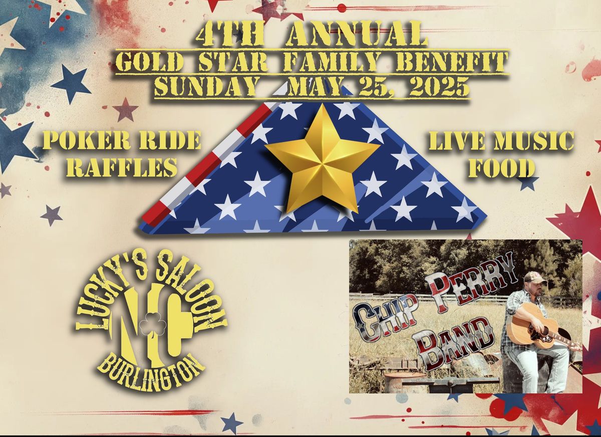 Annual Gold Star Family Benefit and Poker Ride w\/ The Chip Perry Band