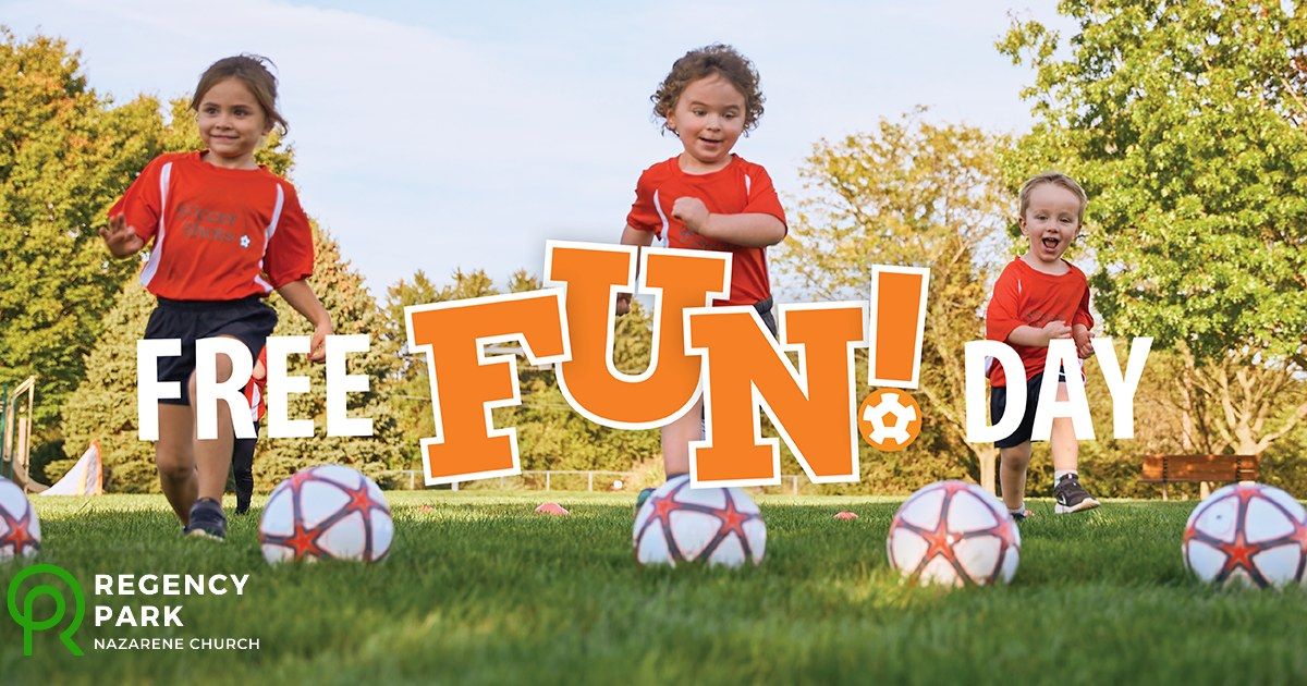 Fall Free Soccer Sessions for children ages 2-8!