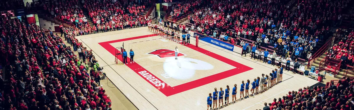 Bucky's Balcony: Maryland Terrapins at Wisconsin Badgers Womens Volleyball (Not a Game Ticket)