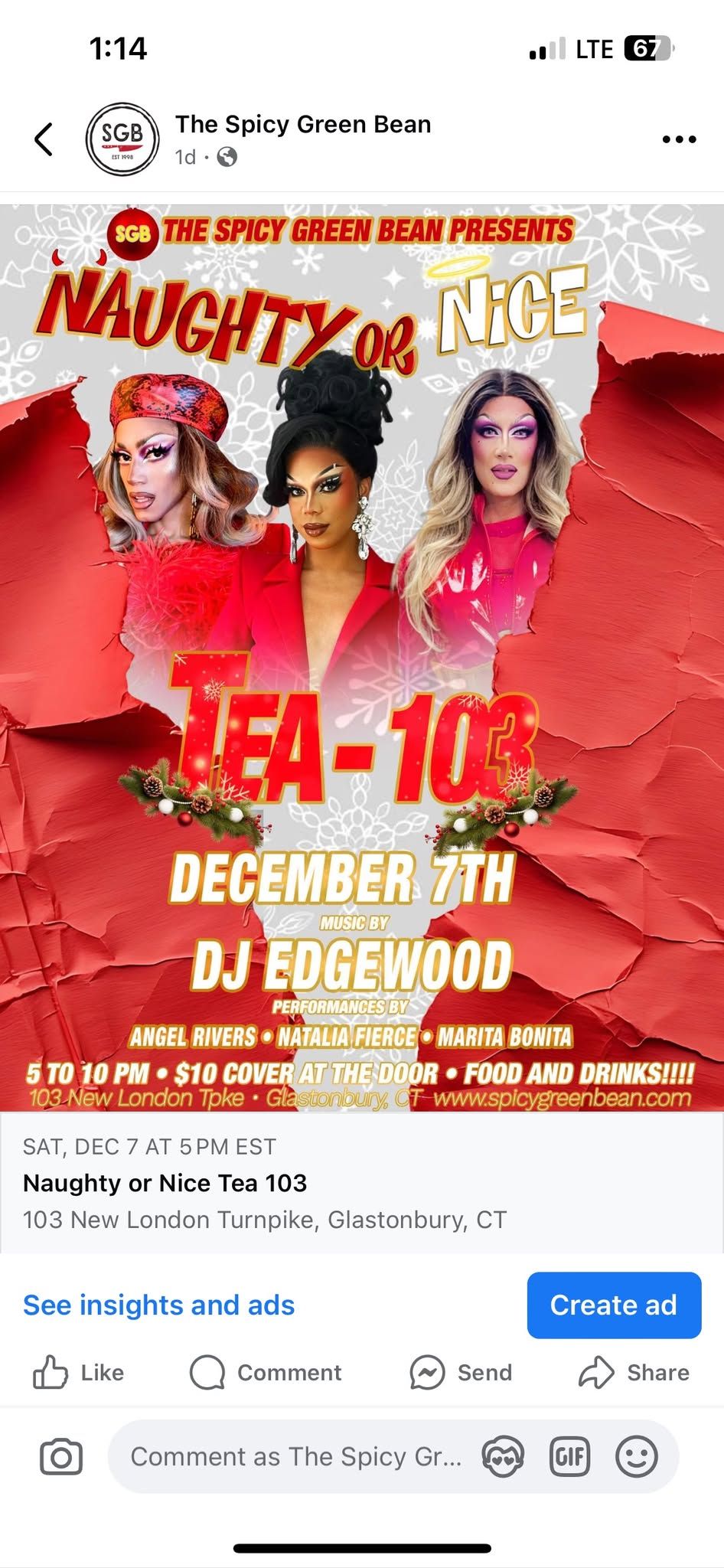 Naughty or Nice Tea 103