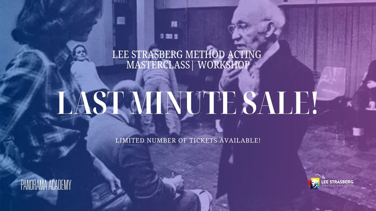 Lee Strasberg Method Acting Workshop In Copenhagen