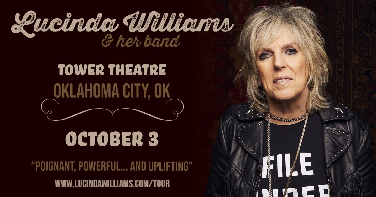 An Evening With Lucinda Williams