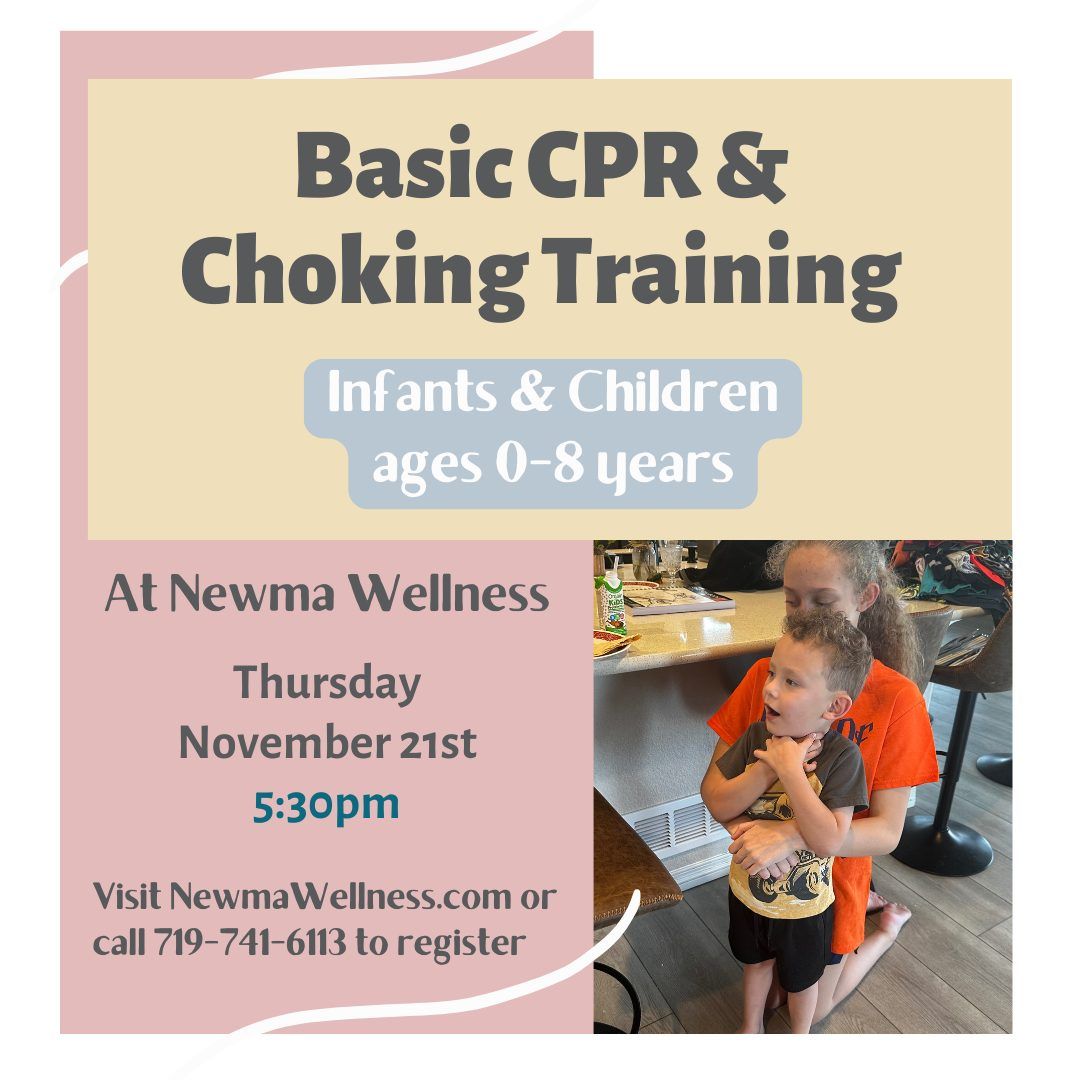 Infant and Pediatric CPR and Choking Class