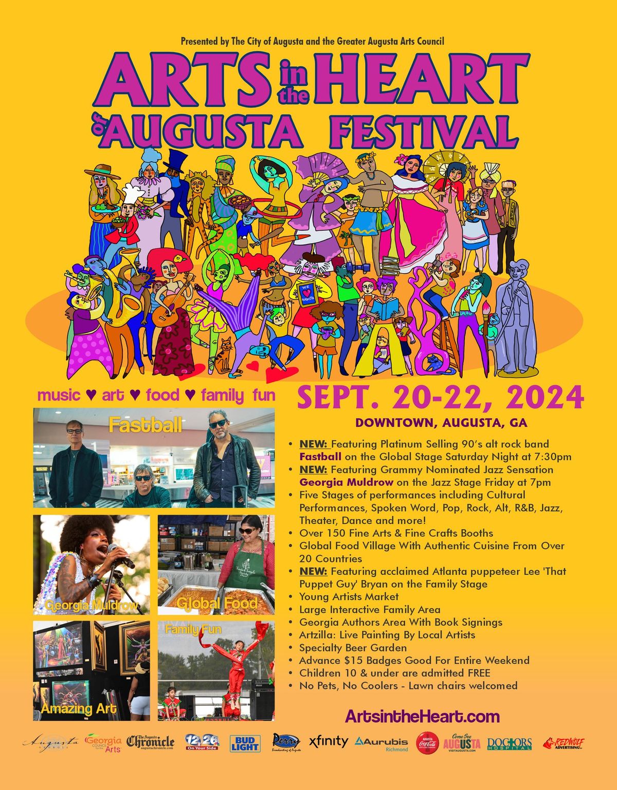 Arts in the Heart of Augusta Festival 