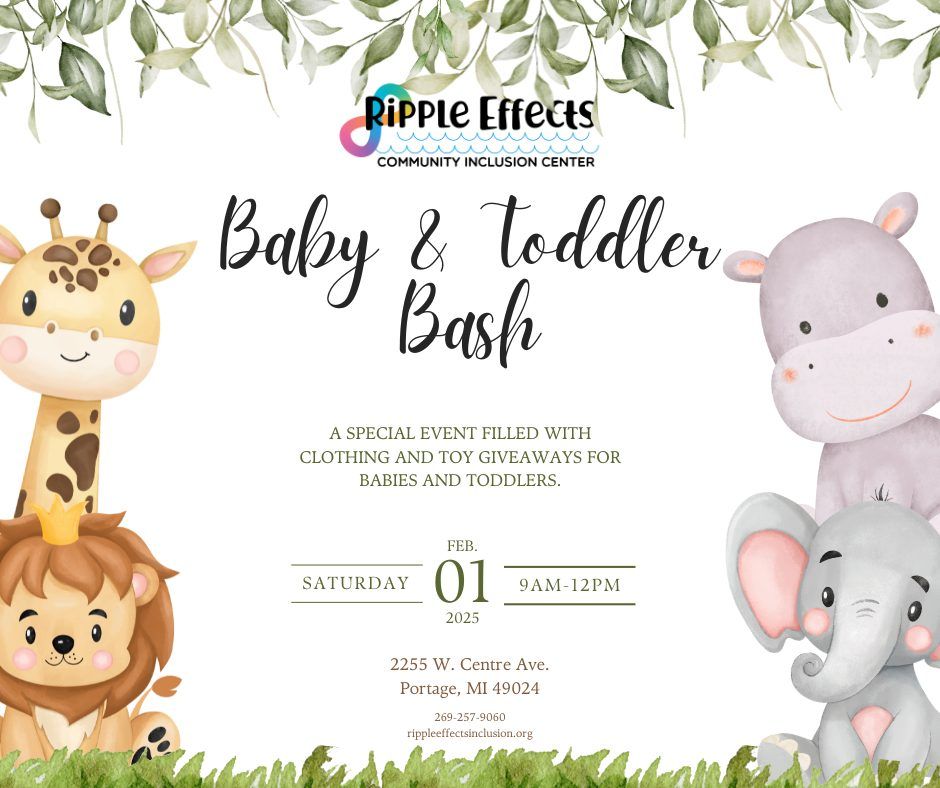 Baby & Toddler Bash - Clothing & Toy Giveaway