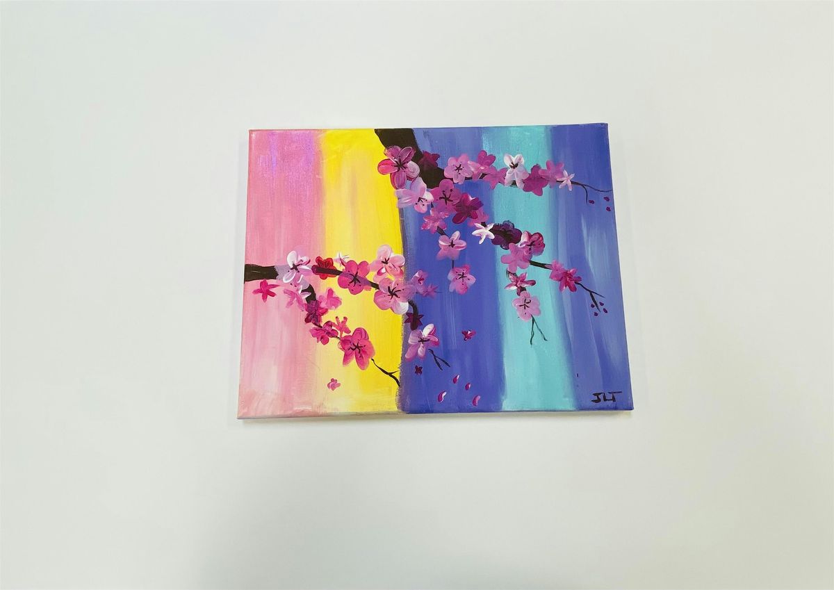 Cherry Blossom Painting- Hilo