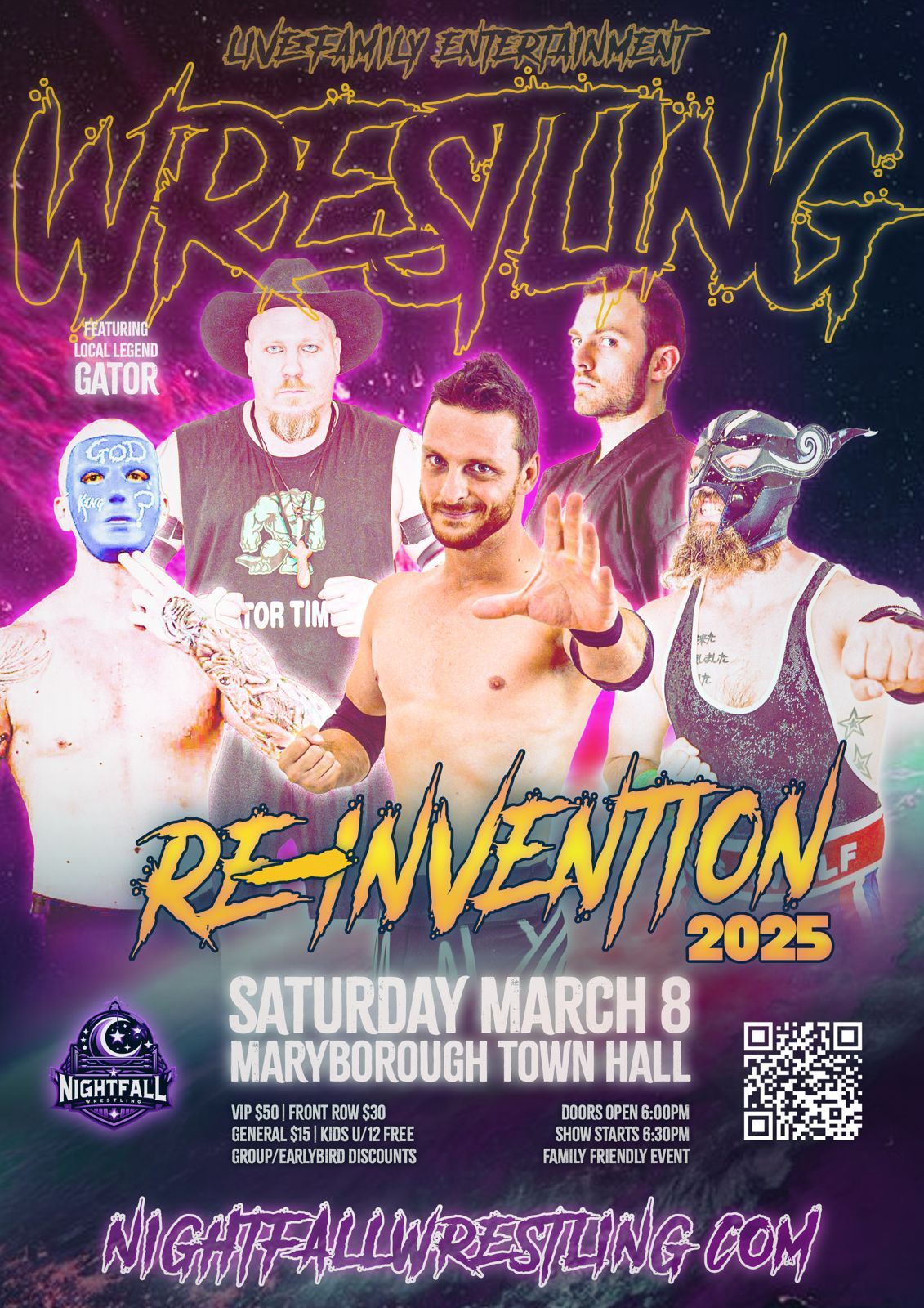 Nightfall Wrestling: Re-Invention