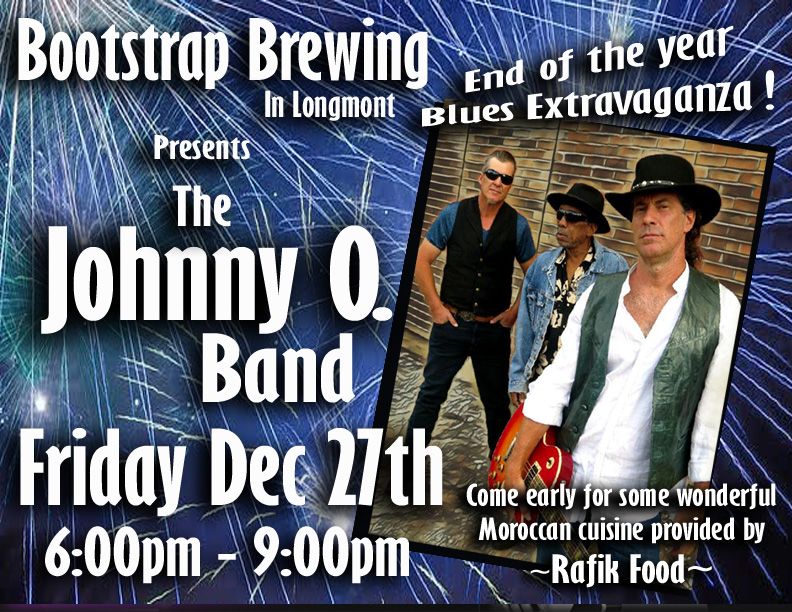 End of the year Blues Extravaganza with the Johnny O Band