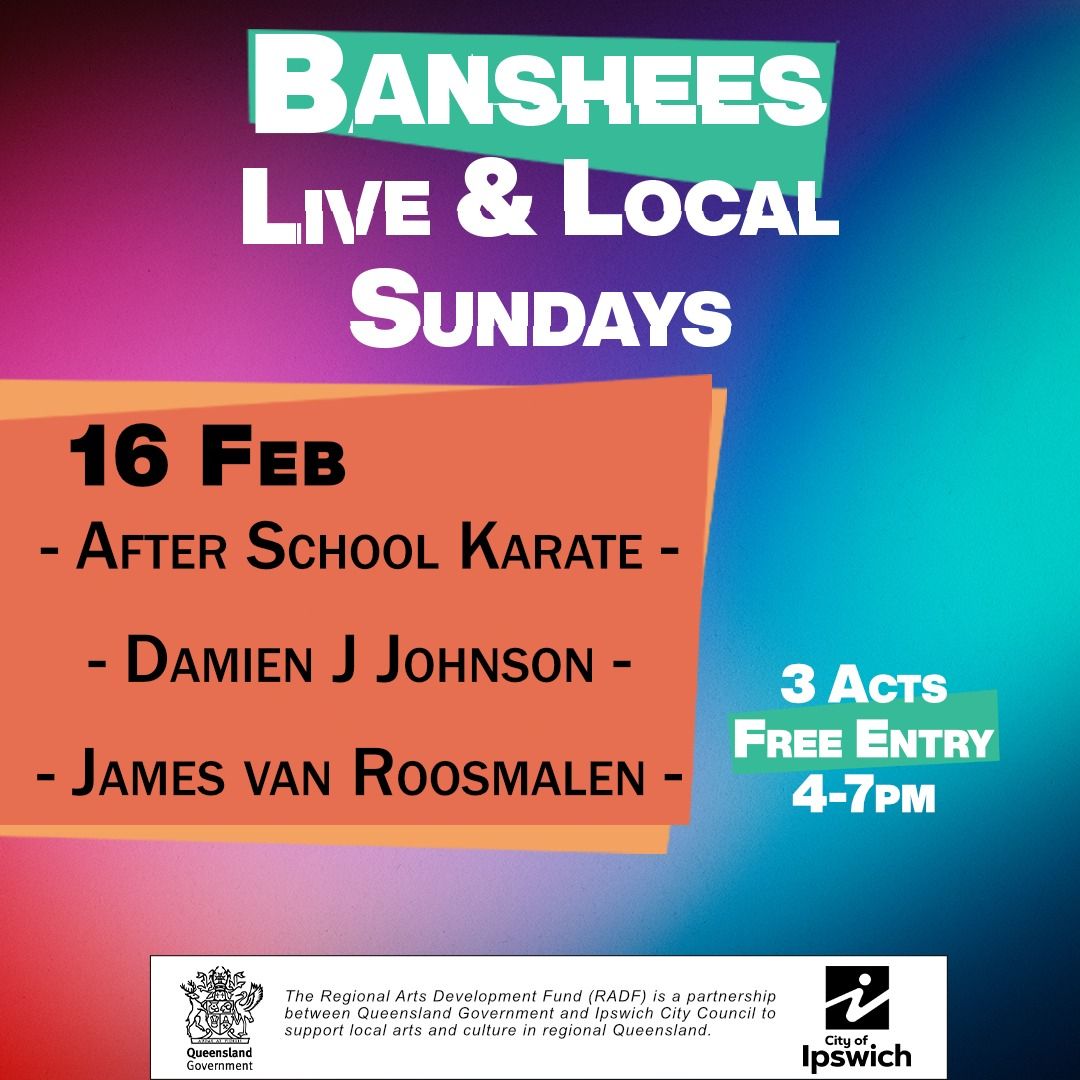 Live & Local: After School Karate, Damien J Johnson, James van Roosmalen