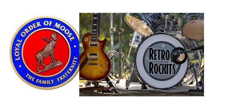 Retro Rockits at Moose Lodge this September!