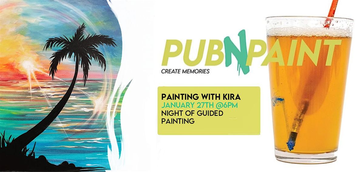 Smoke BBQ and Bar Paint Night with PubNPaint Jan 27th