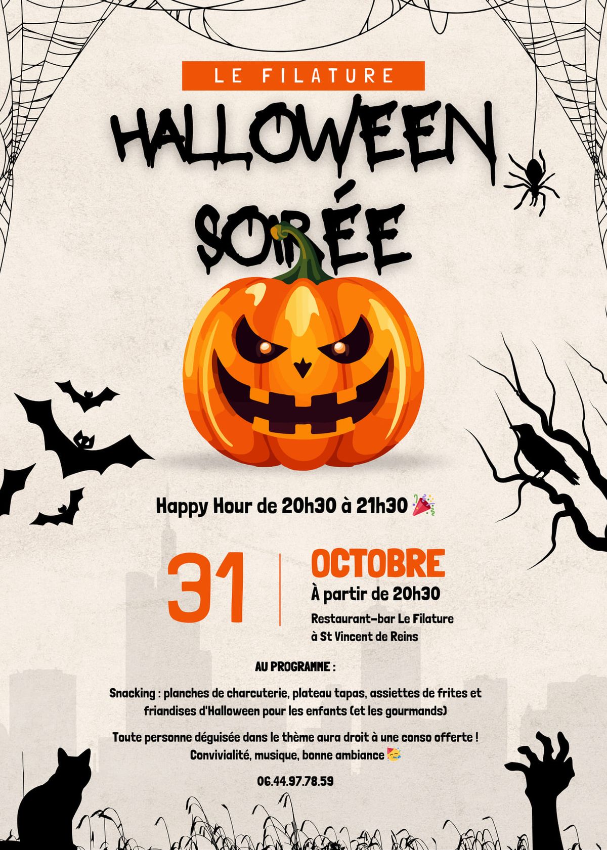 Soir\u00e9e Halloween 