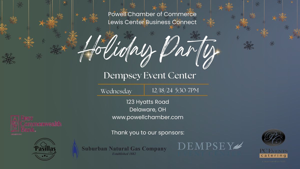 Holiday Party for Powell Chamber of Commerce and Lewis Center Business Connect