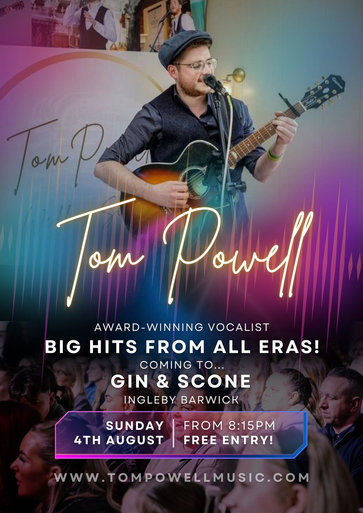 Tom Powell @ Gin & Scone