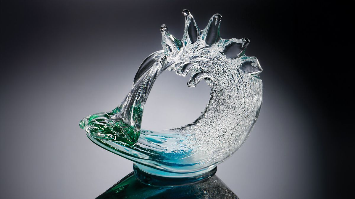 Make a Glass Wave Workshop | Teign Valley Glass Studio