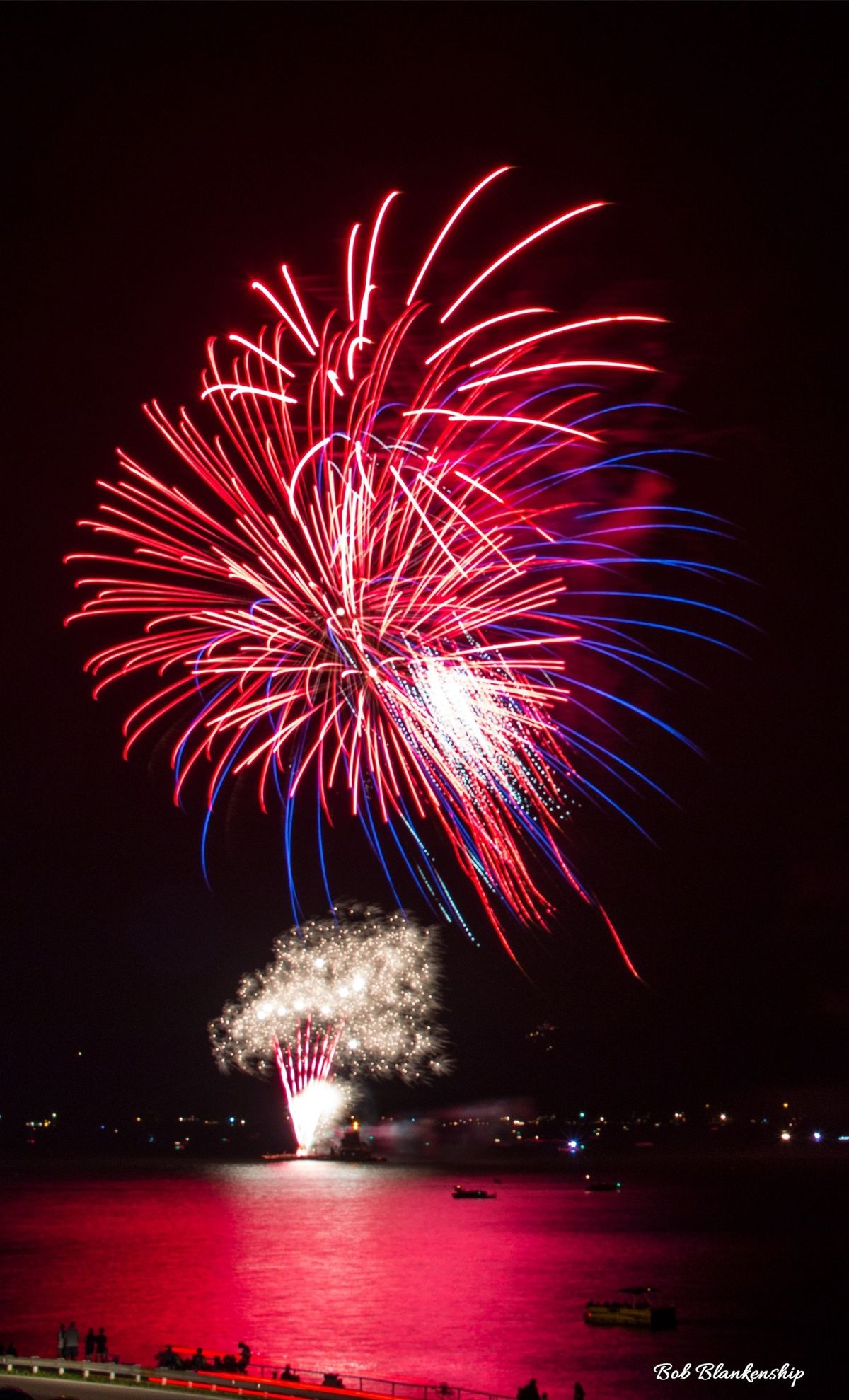 4th of July Fireworks over Lake Guntersville